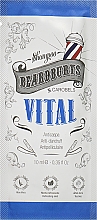 Парфумерія, косметика Шампунь проти лупи з ефектом пілінга - Beardburys Vital Shampoo (пробник)