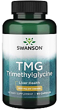 Пищевая добавка "Триметилглицин", 500 мг - Swanson TMG Trimethylglycine 500mg — фото N1