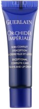 Парфумерія, косметика Крем для повік і губ, антивіковий - Guerlain Orchidee Imperiale Creme Yeux et Levres (пробник)