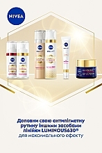 УЦЕНКА Сыворотка для лица против пигментации - NIVEA Luminous 630 Serum * — фото N6