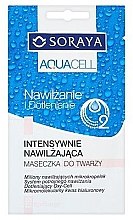 Парфумерія, косметика Інтенсивно зволожувальна маска для обличчя - Soraya Aquacell Intensively Moisturizing Facial Mask