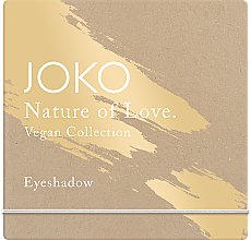 Тіні для повік - JOKO Nature of Love Vegan Collection Eyeshadow — фото N1