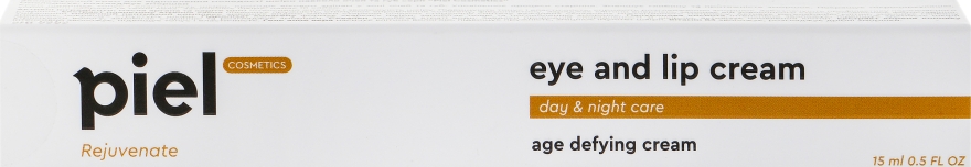 Зволожуючий крем для шкіри в області очей і губ - Piel Cosmetics Rejuvenate Eye and Lip Cream — фото N3