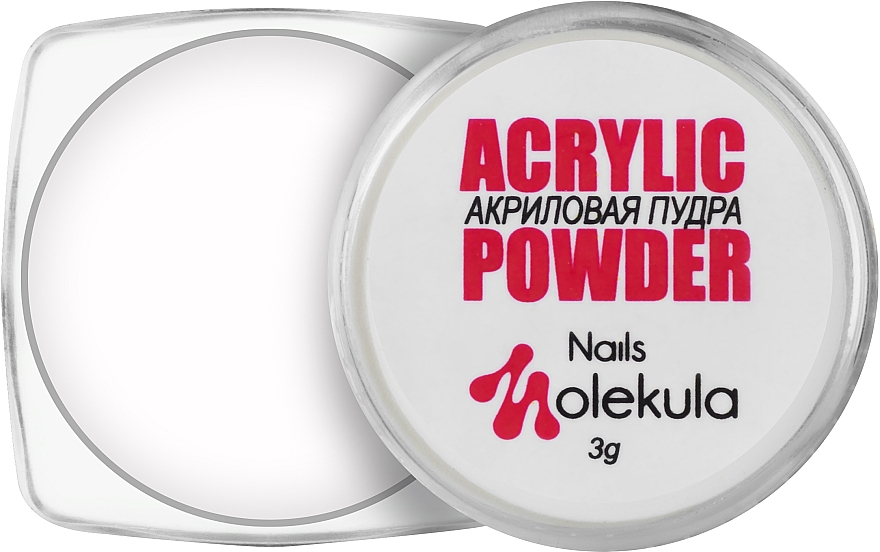 Акриловая пудра для ногтей - Nails Molekula Acrylic Powder (мини)