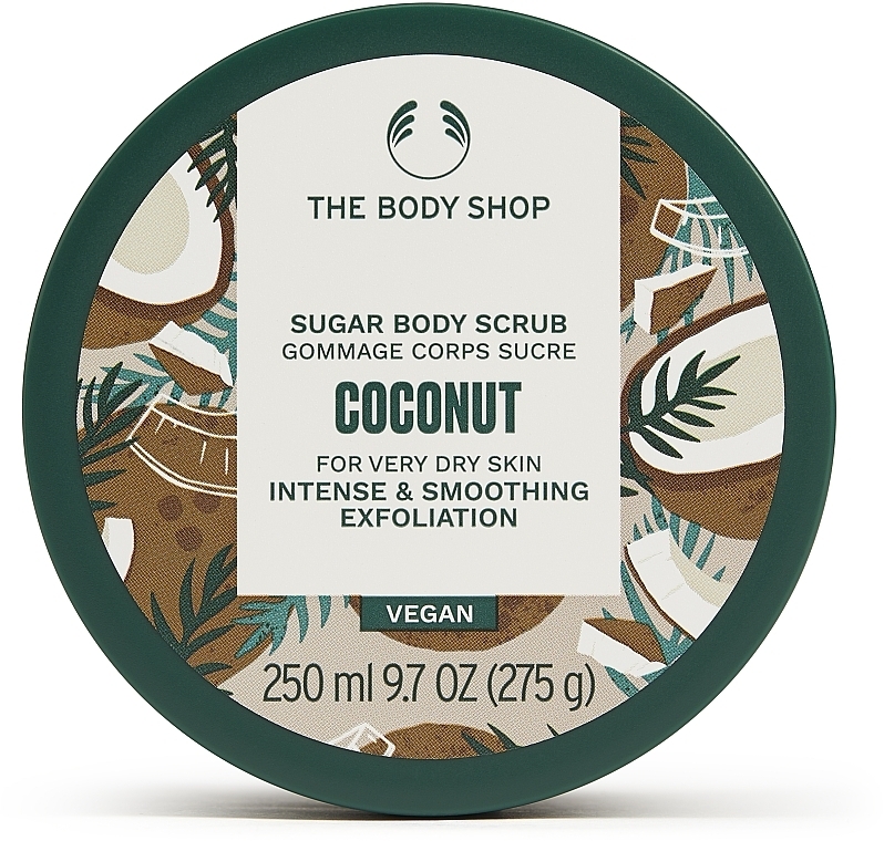 Скраб для тіла "Кокос" - The Body Shop Coconut Exfoliating Cream Body Scrub — фото N4