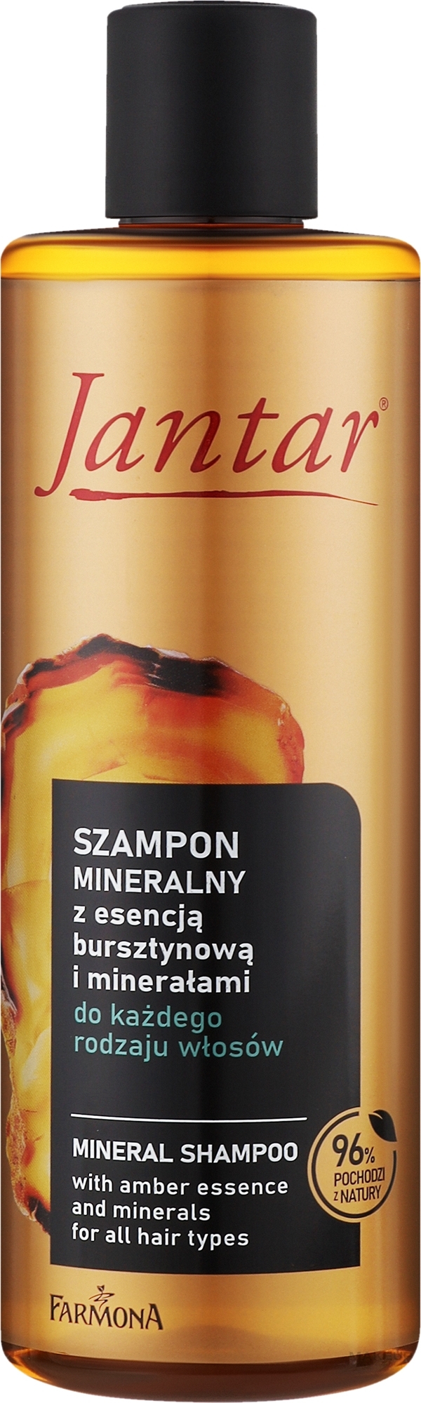 Шампунь с эссенцией янтаря и минералами для всех типов волос - Farmona Jantar Mineral Shampoo — фото 300ml