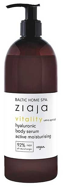 Гіалуронова сироватка для тіла - Ziaja Baltic Home Spa Witalizacja — фото N2