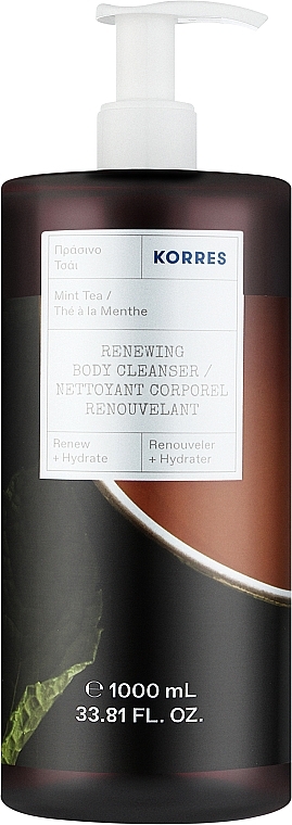 Гель для душа "Мятный чай" с дозатором - Korres Mint Tea Shower Gel  — фото N1