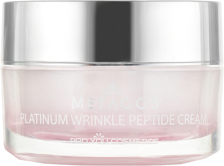 Крем против морщин с платиной и пептидами - Pro You Professional Metacos Platinum Wrinkle Peptide Cream
