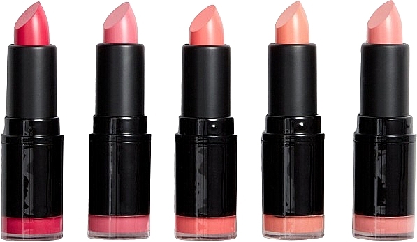 Набір з 5 помад для губ - Revolution Pro Lipstick Collection Matte Pinks — фото N1
