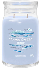 Ароматическая свеча в банке "Ocean Air", 2 фитиля - Yankee Candle Singnature  — фото N2