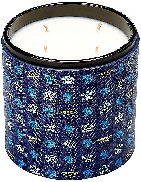 Creed Birmanie Oud Blue Leather Candle - Парфюмированная свеча — фото N1