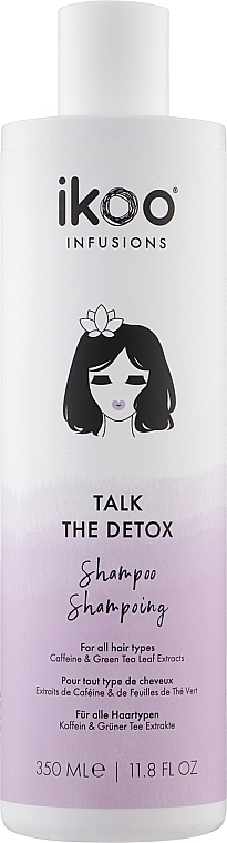 Шампунь "Детокс-прокачка" - Ikoo Infusions Talk The Detox Shampoo — фото N8