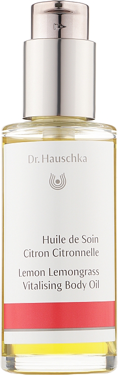 Олія для тіла "Лимон і лемонграс" - Dr. Hauschka Lemon Lemongrass Vitalizing Body Oil — фото N1