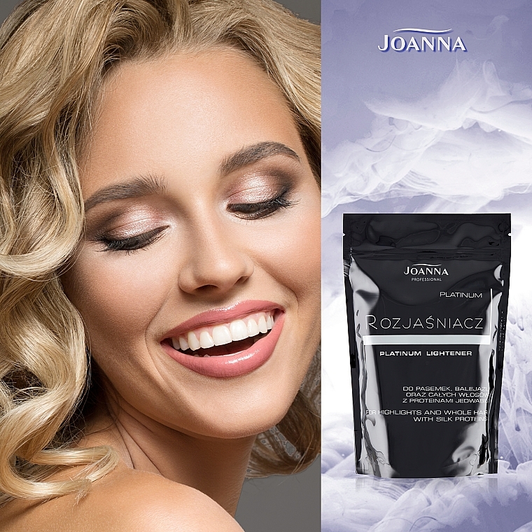 Освітлювач для волосся Platinum  - Joanna Professional Lightener (саше) — фото N4