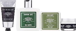 Духи, Парфюмерия, косметика Набор - Institut Karite Men (f/cr/50ml + ash/balm/75ml + bag + soap/100g + shmp/250ml)