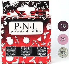 Духи, Парфюмерия, косметика Набор лаков для ногтей - PNL Professional Nail Line Gel Kit (nail/3x7ml)