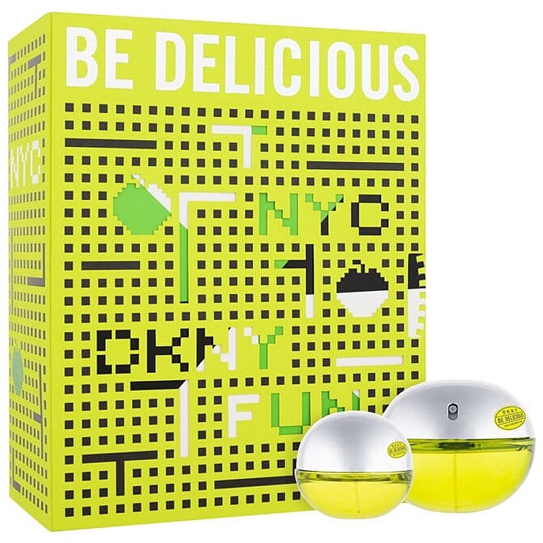 DKNY Be Delicious - Набор (edp/100ml + edp/30ml) — фото N1