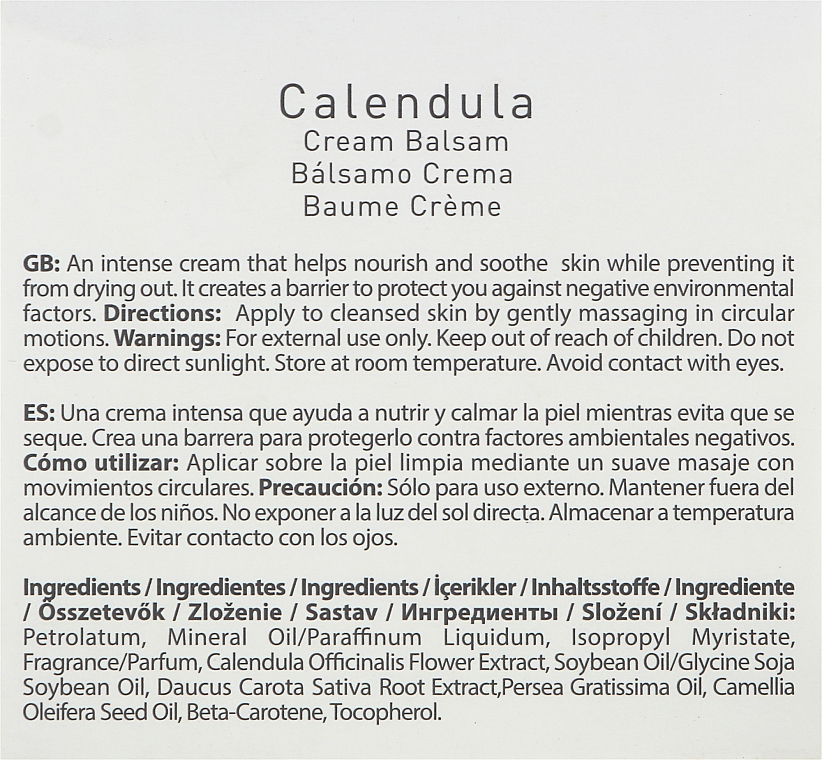 Крем-бальзам "Календула" - Farmasi Dr.C.Tuna Calendula Face Cream — фото N3