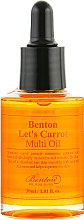 Мультифункціональна сироватка з олією насіння моркви - Benton Let’s Carrot Multi Oil — фото N2
