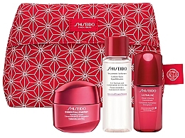 Парфумерія, косметика Набір - Shiseido Essential Energy (f/cream/30ml + f/concentr/10ml + f/lot/30ml)