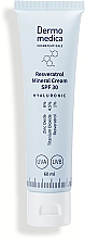 Антивозрастной крем для лица - Dermomedica Hyaluronic Resveratrol Mineral Cream SPF30 — фото N1