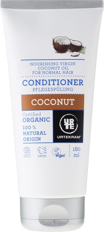 Кондиціонер для волосся "Кокос" - Urtekram Normal Hair Coconut Conditioner — фото N1