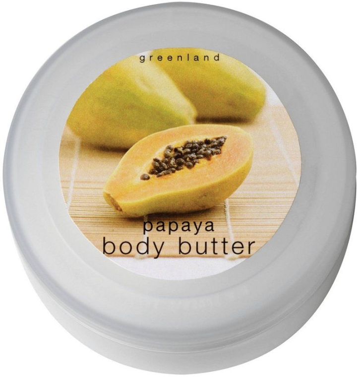 Крем для тела "Папайя" - Greenland Fruit Extracts Body Butter Papaya