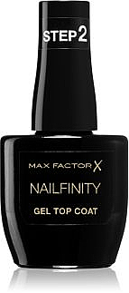 Верхнее покрытие для лака - Max Factor Nailfinity Gel Top Coat — фото N1