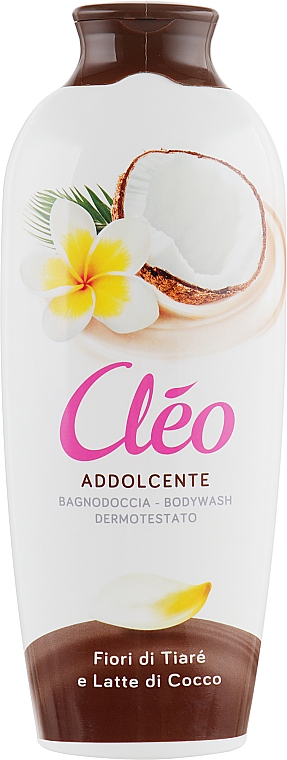 Гель для душа "Цветы тиаре и кокосовое молоко" - Cleo Tiare Flowers And Coconut Milk Body Wash — фото N3