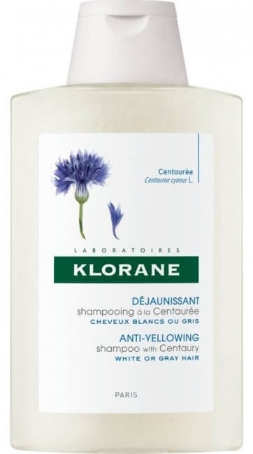 Шампунь проти жовтизни - Klorane Anti-Yellowing Shampoo With Centaury — фото N1