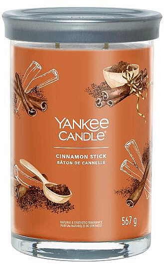 Ароматична свічка в склянці «Cinnamon Stick», 2 ґноти - Yankee Candle Singnature — фото N1