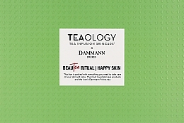 Парфумерія, косметика Набір - Teaology Beauty Ritual Happy Skin (b/balm/100 ml + tea/30 g)