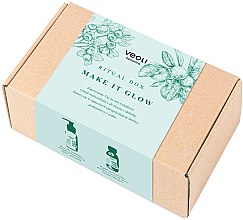 Парфумерія, косметика Набір - Veoli Botanica Ritual Box Make It Glow (f/peel/90ml + f/mask/90ml)