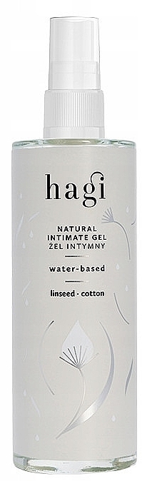 Гель-лубрикант - Hagi Natural Intimate Gel — фото N1