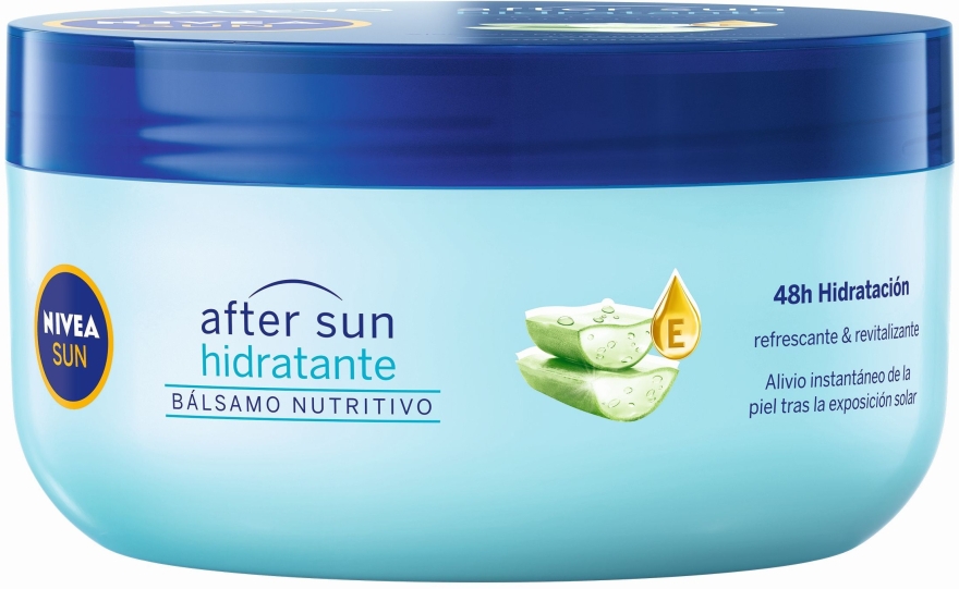 Зволожувальний живильний бальзам після засмаги - NIVEA Sun After Sun Moisturizing Balm — фото N1