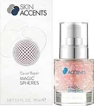 Сироватка з перлинками "Відновлення ікрою" - Inspira:cosmetics Skin Accents Firm&Lift Magic Spheres — фото N2