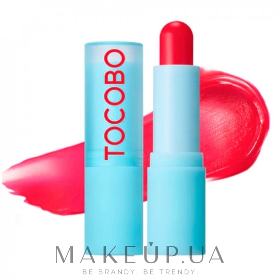 Бальзам для губ - Tocobo Glass Tinted Lip Balm  — фото 011- Flush Cherry