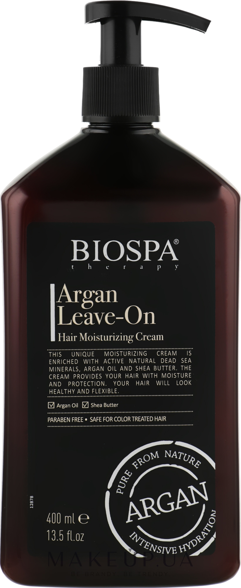 Крем для волосся зволожувальний - Sea Of Spa Bio Spa Argan Leave-On Hair Moisturizing Cream — фото 400ml