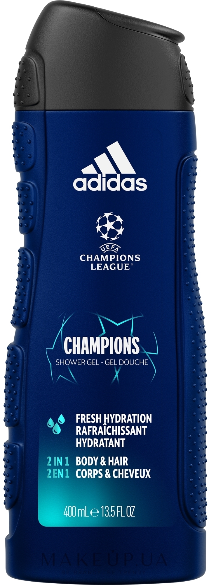 Adidas UEFA Champions League Champions Edition VIII - Гель для душа — фото 400ml