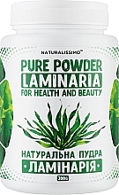 Натуральна пудра ламінарії - Naturalissimo Pure Powder Laminaria — фото N1