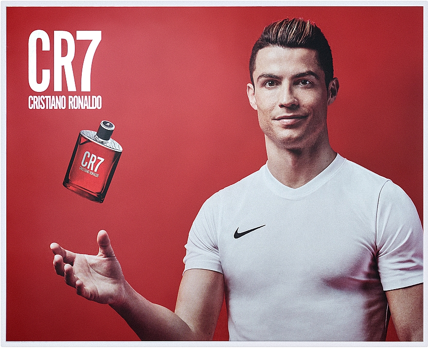 Cristiano Ronaldo CR7 - Набір (edt/100ml + deo/75ml + a/sh/balm/100ml) — фото N2