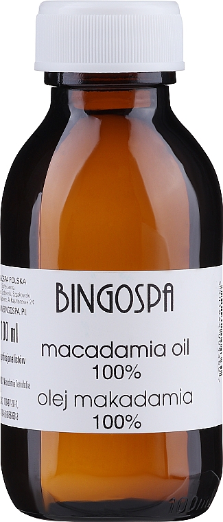 Олія з екстрактом макадамії - BingoSpa 100% Macadamia Oil — фото N2