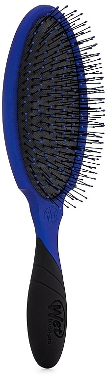 Расческа для волос с разделителем прядей, королевский синий - WetBrush Pro Backbar Detangler Royal Blue — фото N2