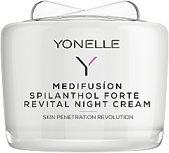 Парфумерія, косметика Відновлювальний нічний крем для обличчя - Yonelle Medifusion Spilantol Forte Revital Night Cream