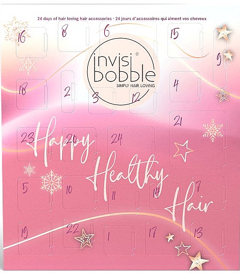 Набор "Адвент календарь" - Invisibobble Advent Calendar Happy Healthy Hair — фото N1