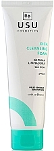 Очищувальна піна для обличчя - Usu Cica Cleansing Foam — фото N1