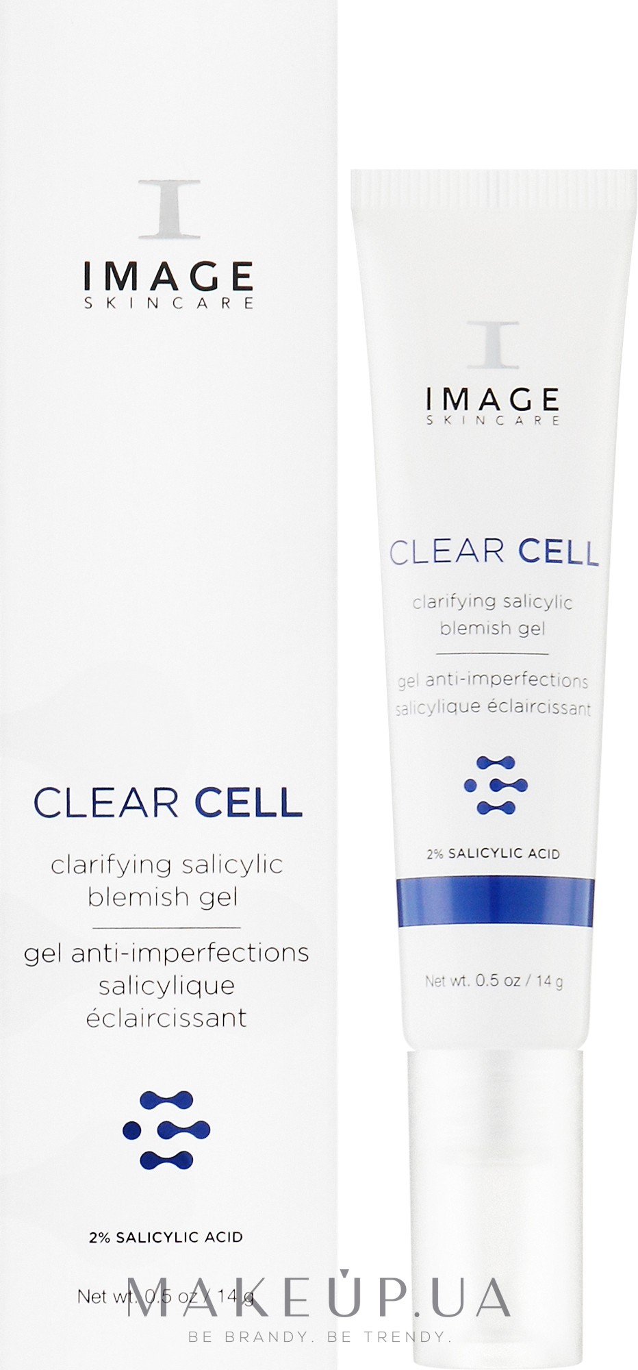 Осветляющий гель для локального использования - Image Skincare Clear Cell Clarifying Salicylic Blemish Gel — фото 14g