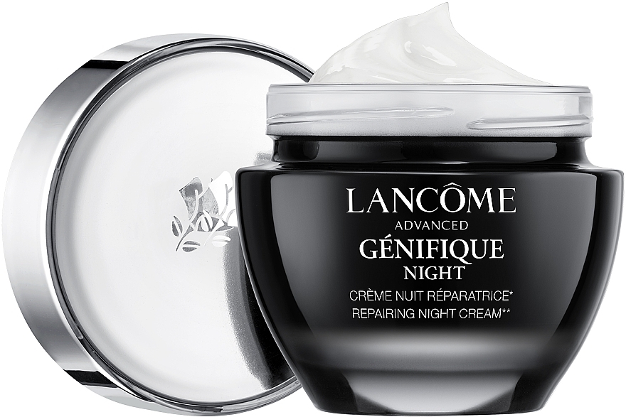 Нічний крем для обличчя, що відновлює захисні функції шкіри - Lancome Advanced Genifique Night — фото N2