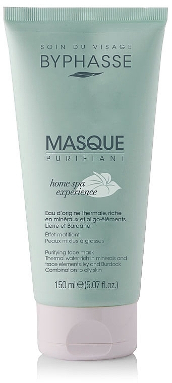 Маска для лица для комбинированной кожи "SPA-уход на дому" - Byphasse Home Spa Experience Purifying Face Mask Combination To Oily Skin